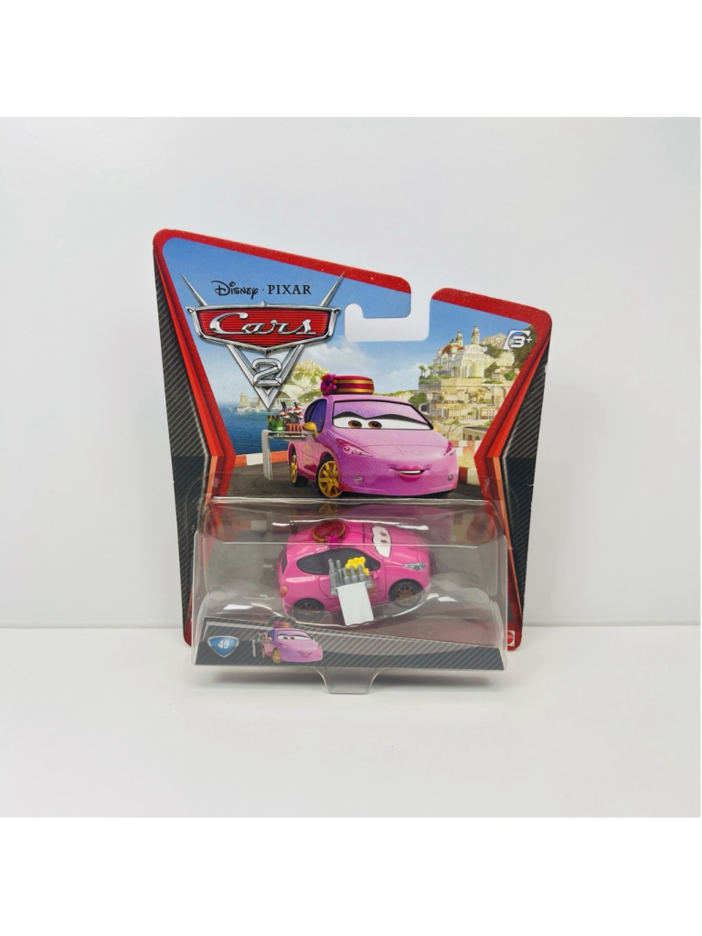 FACTORY SEALED Mary Esgocar Disney Pixar Cars 2 First Release 2012 Peugeot 207